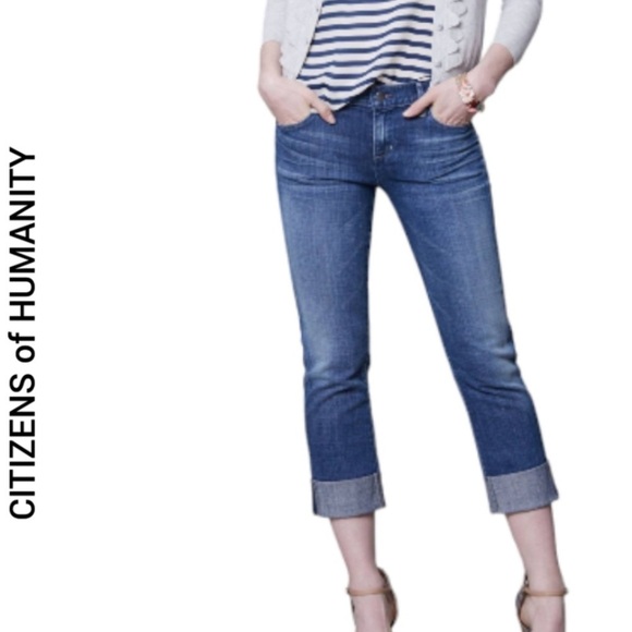 Citizens of Humanity Dani Cropped Straight Leg Size 25 - Picture 1 of 9